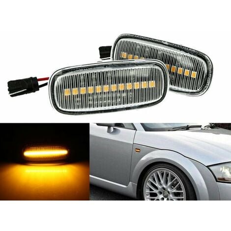 Luci di parcheggio per interni auto, 12 V 10 x W5 W T10 LED Canbus  lampadina per Ford Audi A3 A4 BMW VW Golf Mercedes : : Auto e Moto