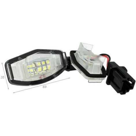 Kit Luci Targa Led Honda Accord MR-V Pilot Civic MK4 Acura MDX TL ILX OEM 34100S0A013 34106SNBA01 (1/3)