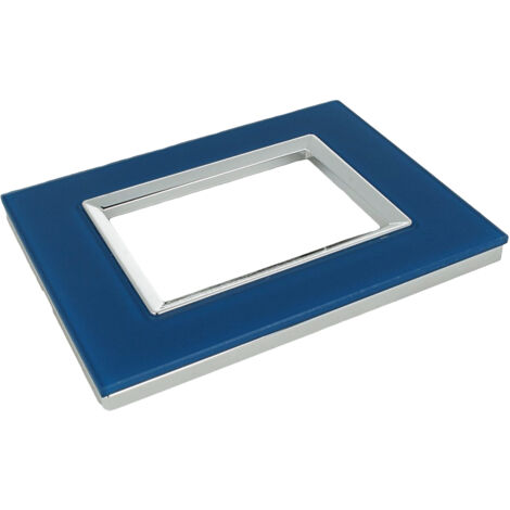 Placca Plexiglass Per Bticino Living - 4 Moduli, Effetto Vetro, Colore Bianco - Foto 5