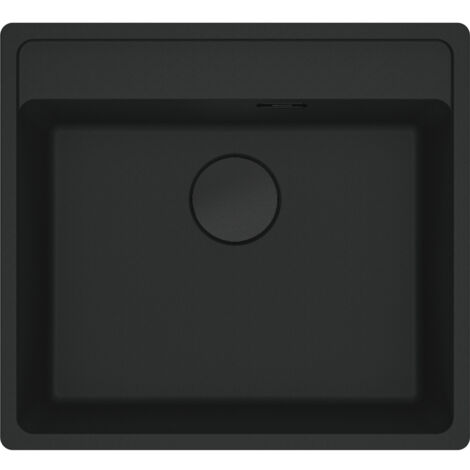 Lavello incasso Franke MRG61052TL 1 vasca 56x40 fragranite nero matt (1/5)