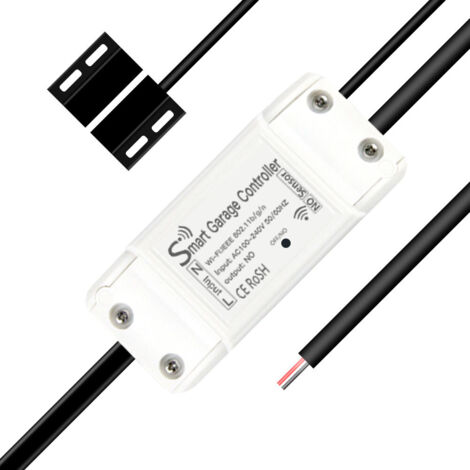 Kit Smart WIFI Garage Opener Apri Saracinesca Serrande Cancello WIFI 2.4G TUYA, Smart Life AC 100-250V 50/60HZ IP20 (1/3)