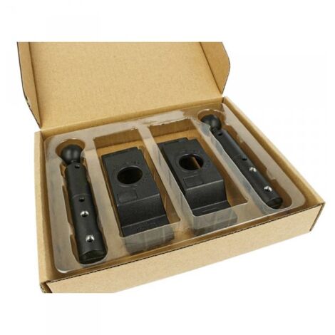 Kit Staffa di Fissaggio Per Per Sistema Tensostruttura Luce Led StarLine Per 2 Lati