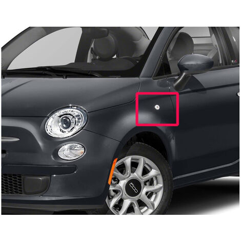 Coppia Plafoniere Luci Targa a Led Fiat 500 