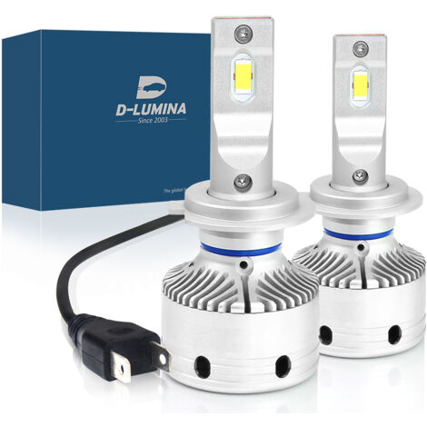 Kit Full Led H7 12V 50W 8000 Lumen Canbus All In One IP65 Dissipazione a Ventola
