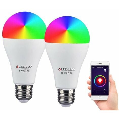 Lampadina LED Smart Smart G45 E14 Dimmerabile CCT+RGB 6W WiFi Compatibile  Con Alexa e Google Home • Iluminashop Italia