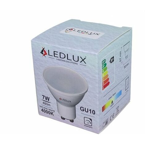 Lampadina LED GU10 dimmerabile 7W 2700K