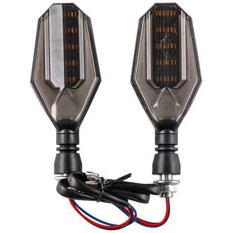2 Indicatori di Direzione Lampada Frecce Led Per Moto Colore Arancione 12V 4,5W