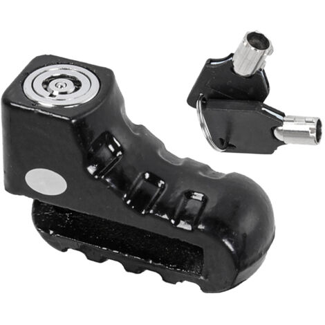 Lucchetto Bloccadisco Antifurto Per Moto Scooter Bici Senza Allarme Con 2 Chiavi