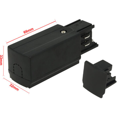 Kit Connettore Alimentazione Per Binario Guida - Colore Bianco, Mono Fase - Foto 6