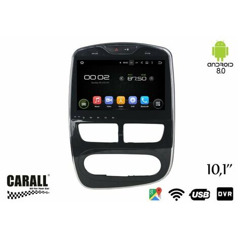 Autoradio Android 8,0 Renault Clio GPS DVD USB SD WI-FI Bluetooth Navigatore