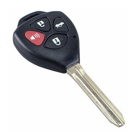 1neiSmartech Scocca Guscio Cover Telecomando 3 Tasti Ricambio Compatibile Toyota Corolla Rav4 Celica Prius Chiave Completa Di Guscio E Lama - Foto 2