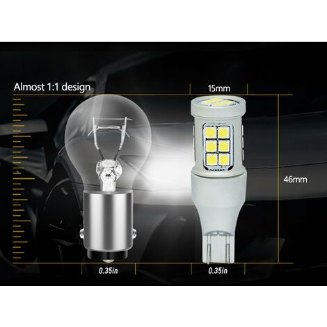 Lampada Led T15 W16W Canbus 12V 24V 12W No Polarita 900 Lumen 360 Gradi