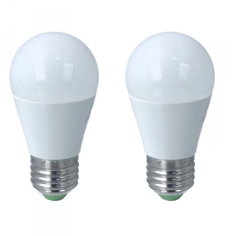 2 PZ Lampada A Led, Lampadina E27 G45 8W Bianco Neutro 4200K 720 Lumen