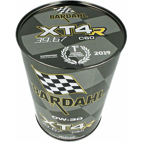 BARDAHL Moto XT4-R C60 Racing 39.67 0W30 Olio Motore Moto 4 Tempi 1 LT