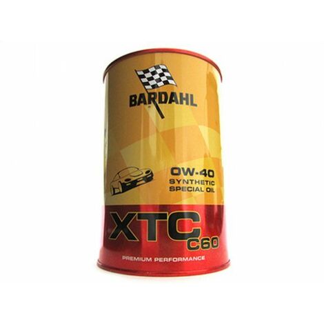 Olio motore Bardahl XTC C60 4 tempi sintetico 5W-40, Bardahl