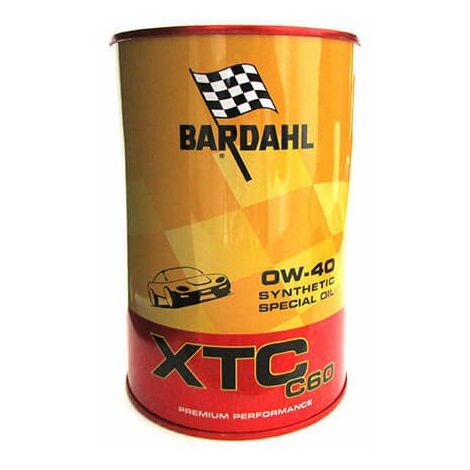 Bardahl Olio XTC C60 5W40 per motori 4 tempi BENZINA E DIESEL - 1Lt
