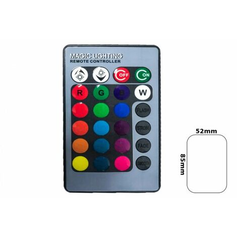 Mini Telecomando IR Infrarosso Universale Con 24 Tasti Pila Bottone CR2025 Inclusa (1/3)