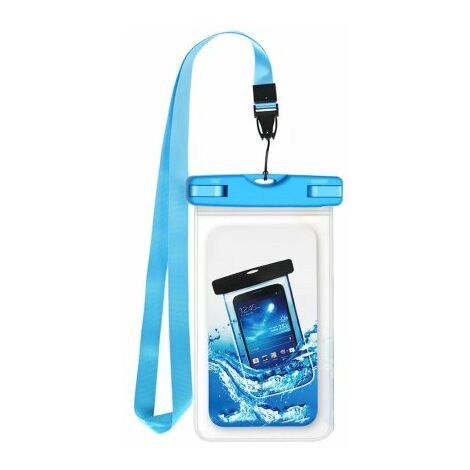 Custodia Impermeabile Smartphone Cover Cellulare Subacquea Universale Fino a 7'' Colore Assortito Economico (1/4)