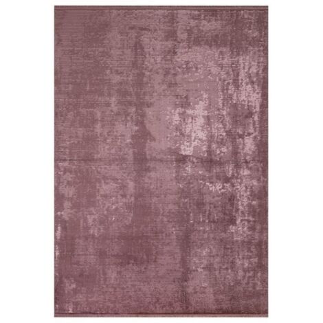 Tappeto antiscivolo vintage bambù colore rosa 120x180 (1/5)