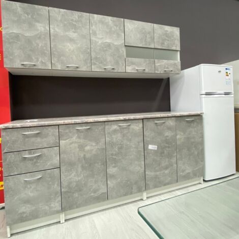 Cucina Shatsk 200 cm. cemento