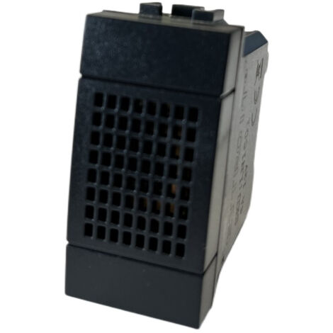 Suoneria Bronzo 12V 6A Colore Nero Compatibile Con Bticino Living L4351/12