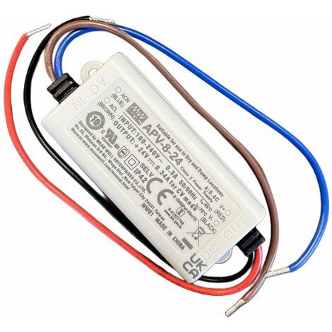 Meanwell Alimentatore LRS-35-24 36W 24V 1.5A Strip LED AC/DC