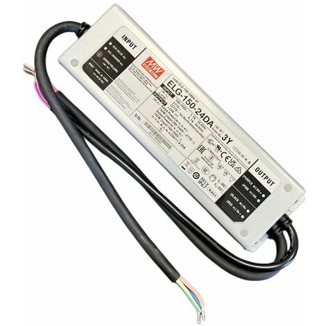 MeanWell ELG-240-24-3Y Alimentatore IP67 200W 24V 10A Input 220V e