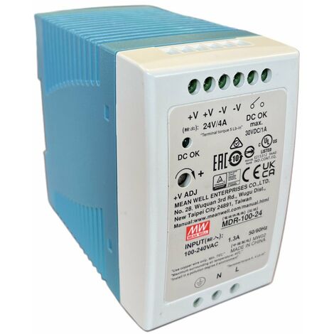 Meanwell SP-320-24 Alimentatore AC/DC 312W 24V 13A - Switching Con Ventola E PFC Attivo