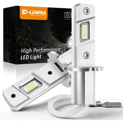 Kit Full Led Compatto H3 12V 30W 6000 Lumen Canbus All In One IP65 Senza Ventola (1/3)