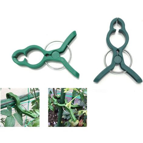 60 Clip Per Piante Da Orto - Supporto Per Pomodori, Cetrioli E Rampicanti - Foto 4