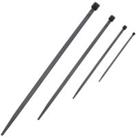 50 Pezzi Fascette Stringicavo Nero 3,6 X 200 MM
