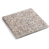 Piastrella da esterno in graniglietto 50x50cm quadrata 20 kg