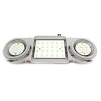 Kit Plafoniera Luci Led Di Cortesia Lettura Posteriore VW Golf 6 Golf 5 Golf plus Jetta Passat CC