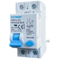 ETTROIT interruttore Magnetotermico Differenziale 1P+N 32A 30mA 220V 6KA - JX273261