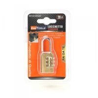 Lucchetto A Combinazione TSA - Per Armadietti Palestra E Valigie, Anello 20mm (3 Cifre)