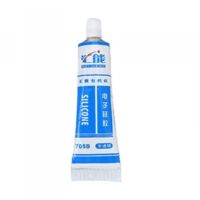 Silicone per Striscia LED 705A Tubo da 50ml Adesivo Sigillante Trasparente Resistente al Calore