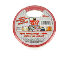 Nastri Antinfortunistici Striscia Di Sicurezza Telato Bianco e Rosso 50mm X 25mt Distanza di Cortesia Adesivo Segnaletica Da Pavimento Muro
