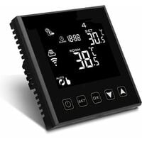 Termostato Wireless RF Cronotermostato Digitale Settimanale Touch Per  Caldaia A Gas e Riscaldamento Termosifone Ad Acqua 3A 220V