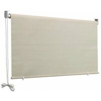 Tenda da sole a caduta, rullo avvolgibile con catenella L 150 H250cm Fredi beige