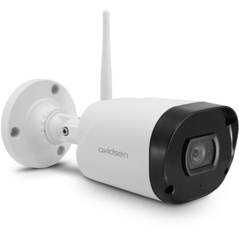 Avidsen – Caméra de surveillance extérieure IP Wifi 1080p – Vision nocturne 25m – Angle de vue 68° – Résistante IP66 – 127052