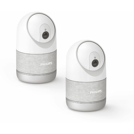 Telecamera IP Interna Motorizzata PHILIPS WelcomeEye Look – 2K, Rilevamento Umano, Visione Notturna