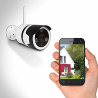 Caméra IP WiFi 720p Usage extérieur - application protect home - Lot de 2