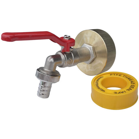 Raccord S60x6 laiton / Robinet puisage 20x27-20X27 (1/2)