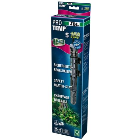 JBL ProTemp S 150 - Aquarienheizung 150W Sicherheits-Regelheizer + Schutzkorb