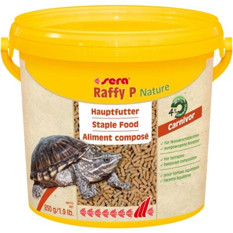 Sera Raffy P Hauptfutter für Wasserschildkröten 3800ml Aquarium