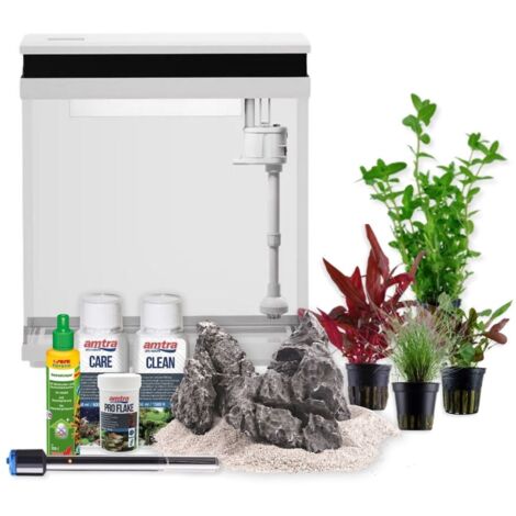 HNE 300 Nano Aquarium – 13 L Komplettaquarium inkl. Deko