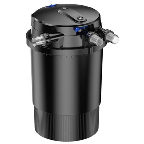 CPU-30000 Bio Druckteichfilter 60000l inkl.55 Watt UVC Klärer mit automatischer Reinigung