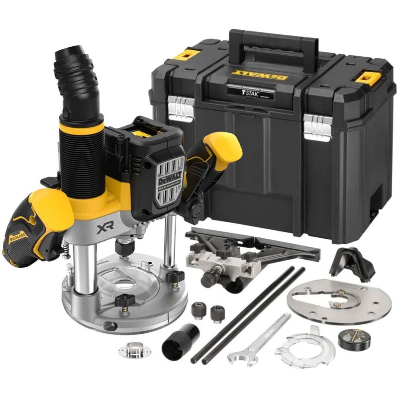 Dewalt DCW620NT 18v XR Brushless 1/2&quot Plunge Router Naked in Case