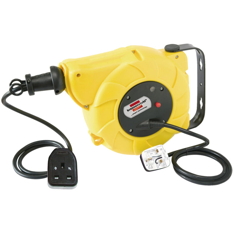 Brennenstuhl 1241023300 Auto Cable Reel 13A 1 Socket 9+2m 240v