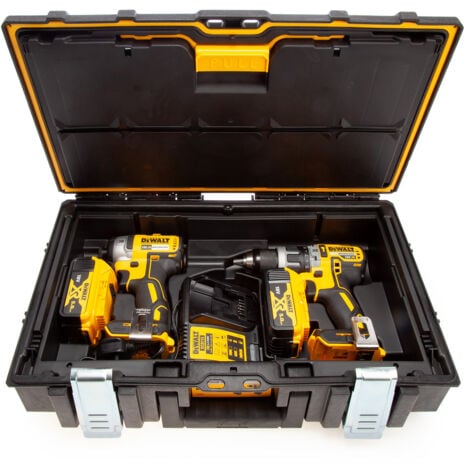 DeWalt DCK266P2 18V XR Brushless Combi Drill and Impact Driver Twin Kit